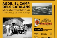 Inauguració de l'exposició: Agde, el camp dels catalans (1939-1942)
