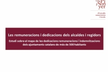 Les remuneracions i dedicacions dels alcaldes i regidors